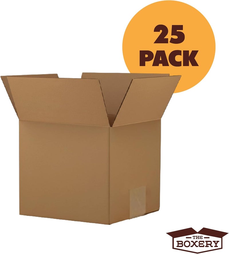 The Boxery Cube 3 x 3 x 3-inch Corrugated Cardboard Boxes, Small | Pack of 25 for Shipping, Moving, and Storage, Curbside Recyclable, Strong Wholesale Bulk Boxes - Image 4